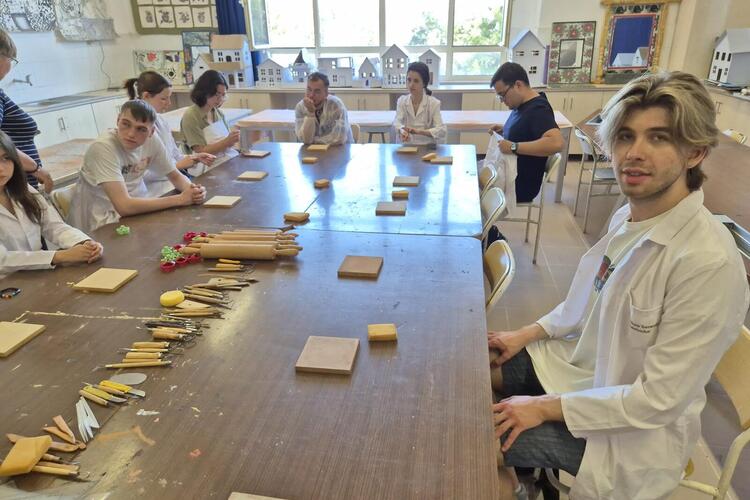 Workshop in der Universität von Can