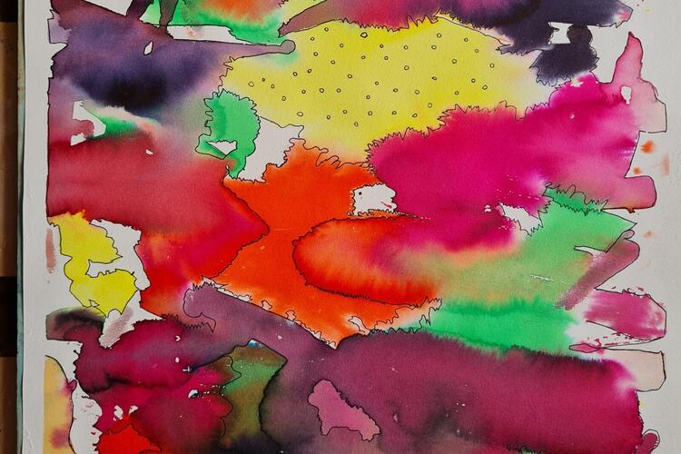 Im Freien kreativ sein können