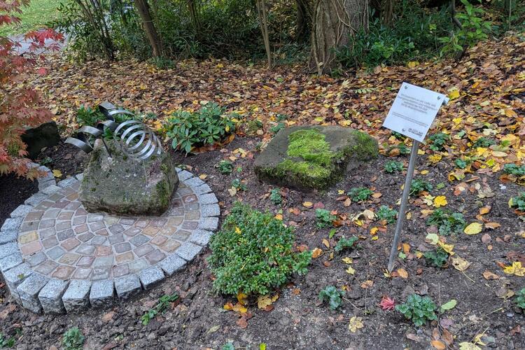 Einweihung der Gedenkstätte in Ettlingen 